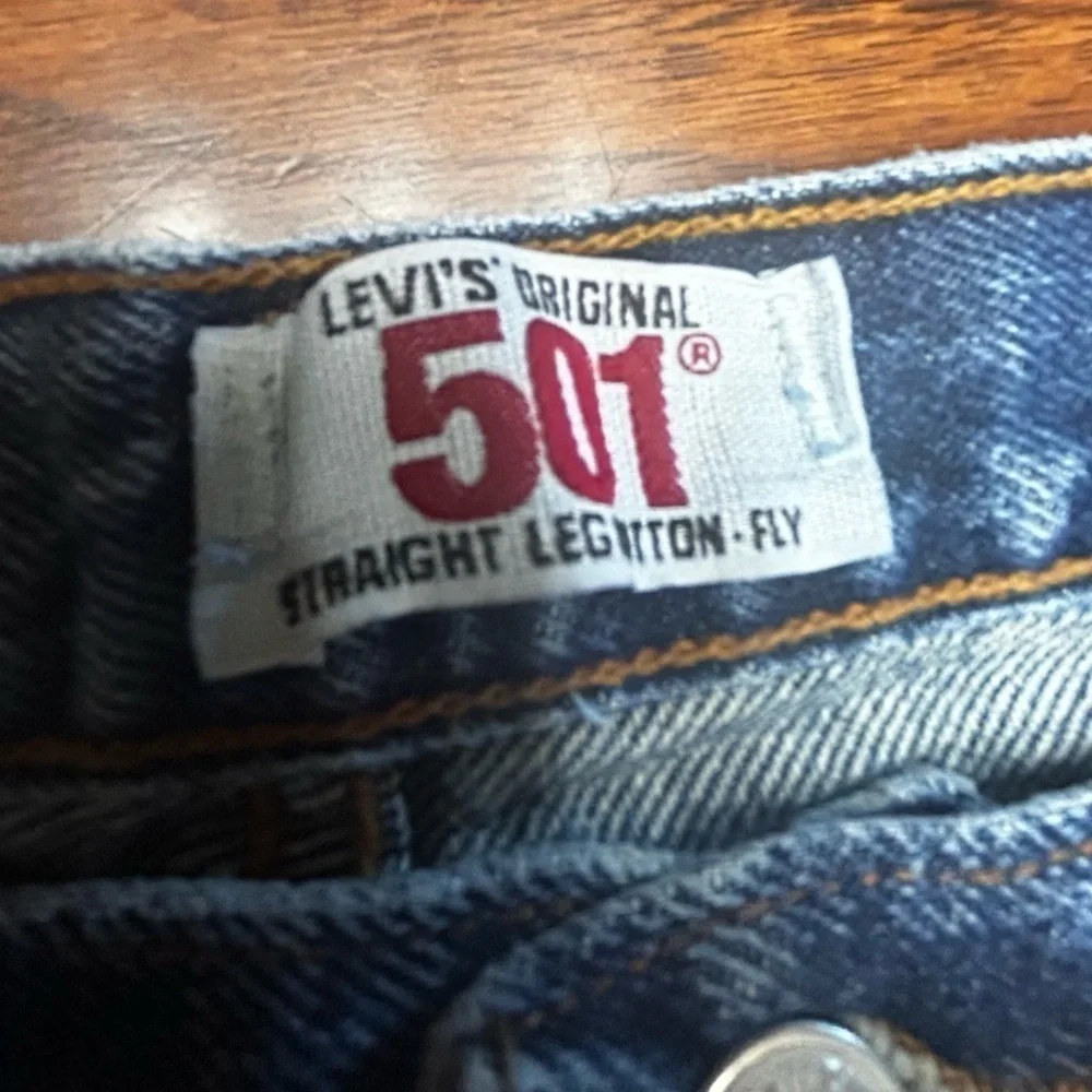 Levi’s vintage 501 straight leg button‎ fly jeans